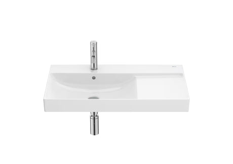 Roca Ona viseći umivaonik bijeli s otvorom za pro slavinu u sredini, 80x46 cm
