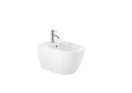 Bijeli viseći bide Roca Ona sa stražnjim odvodom bez wc daske