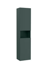 Roca Ona viseća visoka kupaonski ormarić 40x175x30 cm u mat zelenoj izvedbi