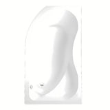 Roth Activa asimetrična kutna akrilna kada desna 170 x 90 cm