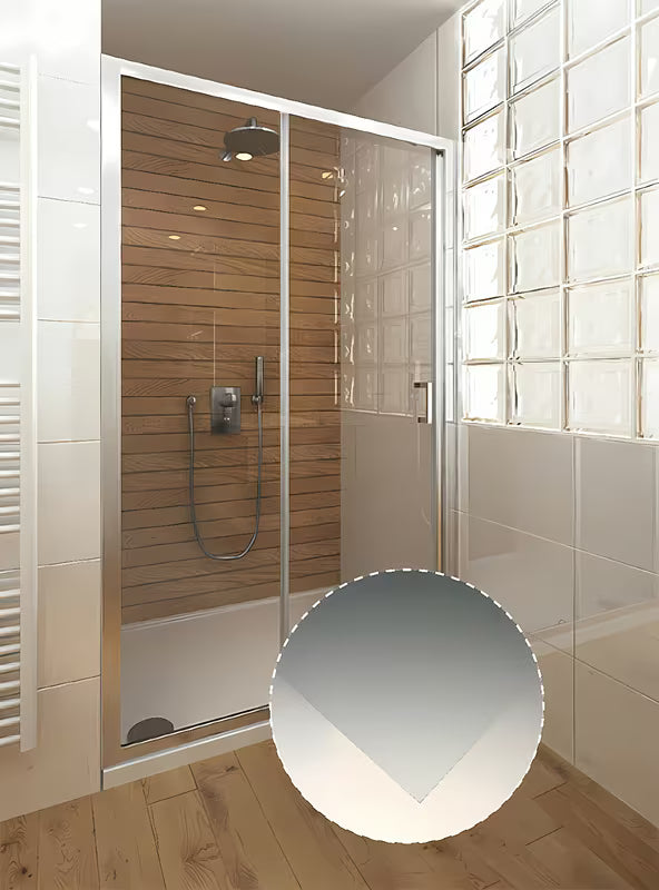 Roth Ambient Line klizne tuš vrata za nišu 120 cm u sjajnom kromu s prozirnim staklom