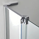 Roth Elegant Neo Line bezokvirna tuš vrata 90 cm u sjajnom kromu s prozirnim staklom