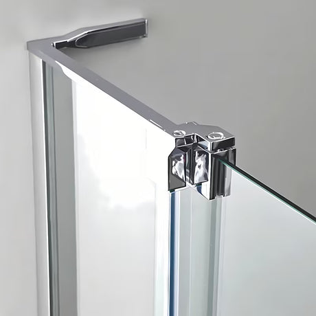 Roth Elegant Neo Line bezokvirna tuš vrata 90 cm u sjajnom kromu s prozirnim staklom