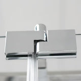 Tuš stranica za vrata  Roth Elegant Neo Line 80 cm u crnoj mat izvedbi