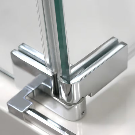 Tuš stranica za vrata  Roth Elegant Neo Line 80 cm u crnoj mat izvedbi