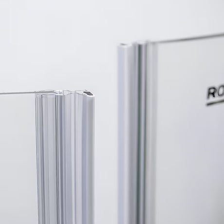 Roth Elegant Neo Line bezokvirna tuš vrata 90 cm u sjajnom kromu s prozirnim staklom