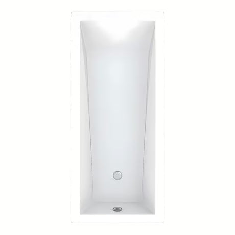 Pravokutna akrilna kada Roth Kubic Neo 160x80 cm modernog dizajna