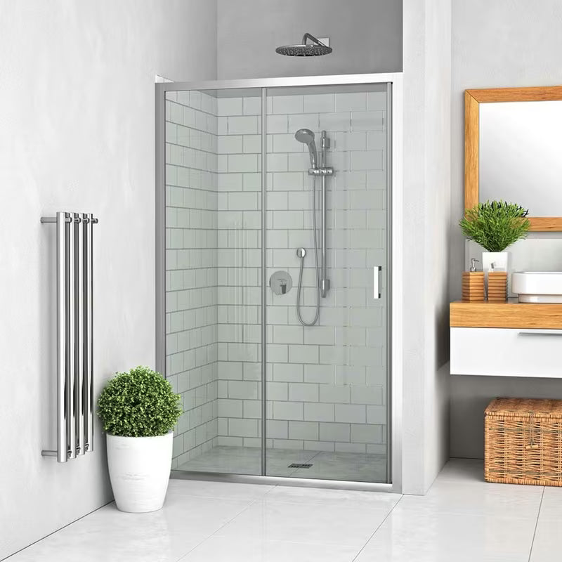 Roth Lega Line klizne tuš vrata za nišu 100 cm u sjajnom kromu s prozirnim staklom