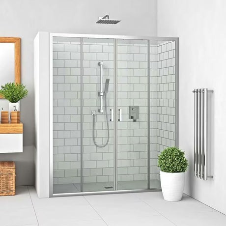 Roth Lega Line klizne tuš vrata 150 cm u sjajnom kromu s prozirnim staklom