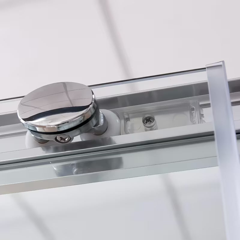 Klizne tuš vrata Roth Lega Line 130 cm u sjajnom kromu s prozirnim staklom