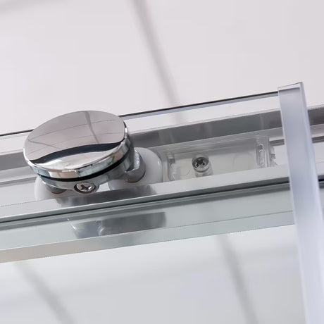 Klizne tuš vrata Roth Lega Line 130 cm u sjajnom kromu s prozirnim staklom