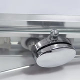 Roth Lega Line klizne tuš vrata 150 cm u sjajnom kromu s prozirnim staklom