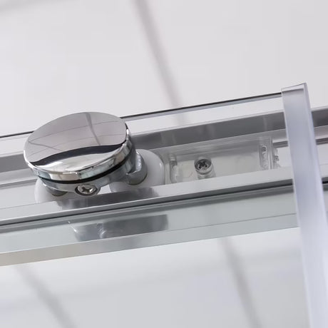 Roth Lega Line klizne tuš vrata za nišu 100 cm u sjajnom kromu s prozirnim staklom