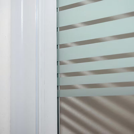 Roth Screen paravan za kadu 130x75 cm s bijelim profilom i obostranim otvaranjem