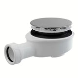 Sniženi sifon za tuš kadu Roth s plastičnim kromiranim pokrovom pro odvod 90 mm