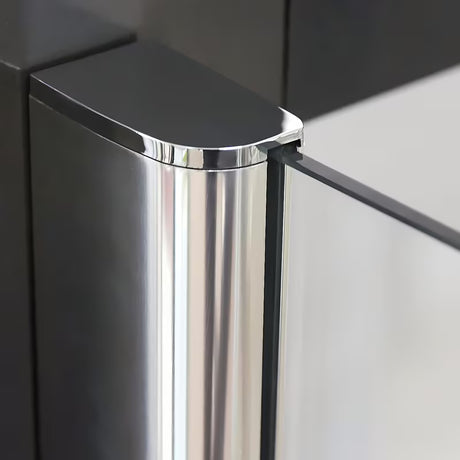 Roth Tower Line tuš stranica za vrata  90 cm u sjajnom kromu s prozirnim staklom