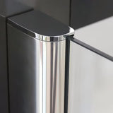 Roth Tower Line tuš stranica za vrata  90 cm u sjajnom kromu s prozirnim staklom