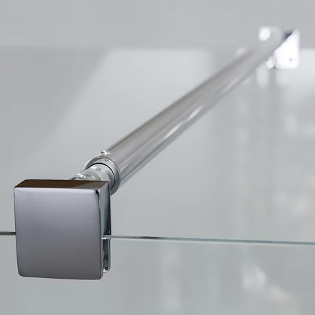 Tuš stranica za vrata  Roth Tower Line 90 cm u mat kromu s prozirnim staklom