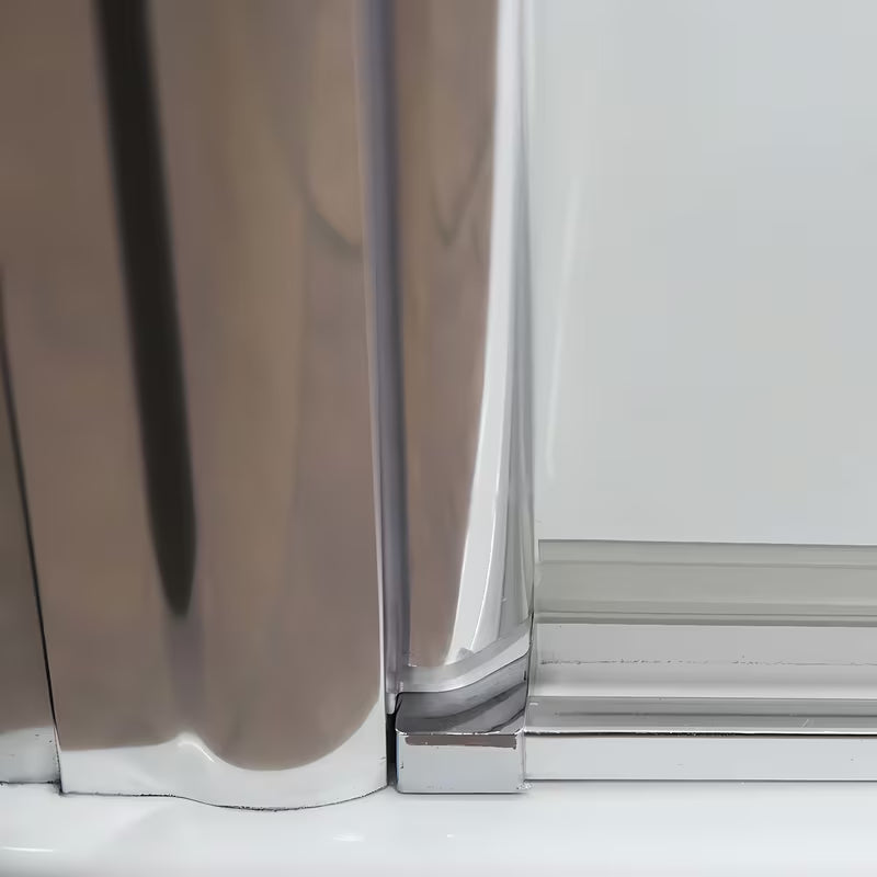 Roth Tower Line tuš vrata 90 cm u sjajnom kromu s prozirnim staklom i zaokretnim otvaranjem