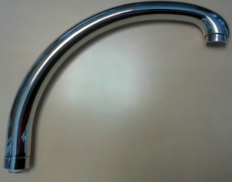 Zamjenski izljev za stojeću kuhinjsku slavinu S-Line u krom izvedbi.