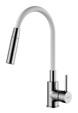 S-Line Pro miješalica za sudoper u bijeloj i krom izvedbi sa silikonskim fleksibilnim izljevom