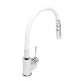 S-Line Pro miješalica za sudoper u bijeloj i krom izvedbi sa silikonskim fleksibilnim izljevom