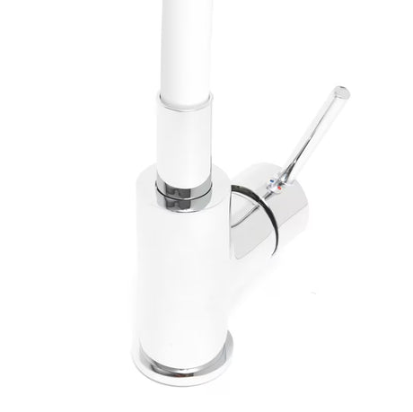 S-Line Pro miješalica za sudoper u bijeloj i krom izvedbi sa silikonskim fleksibilnim izljevom