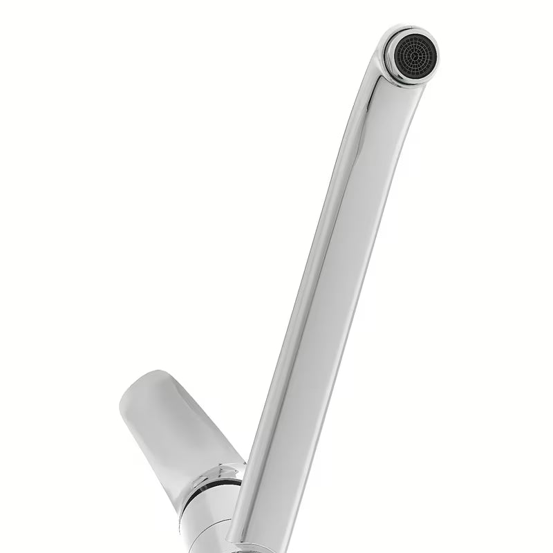 Kromirana jednoručna baterija stojeća miješalica za sudoper S-Line Pro s okretnim izljevom