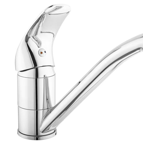 Kromirana miješalica za sudoper S-Line Pro s okretnim izljevom s ručicom za upravljanje.