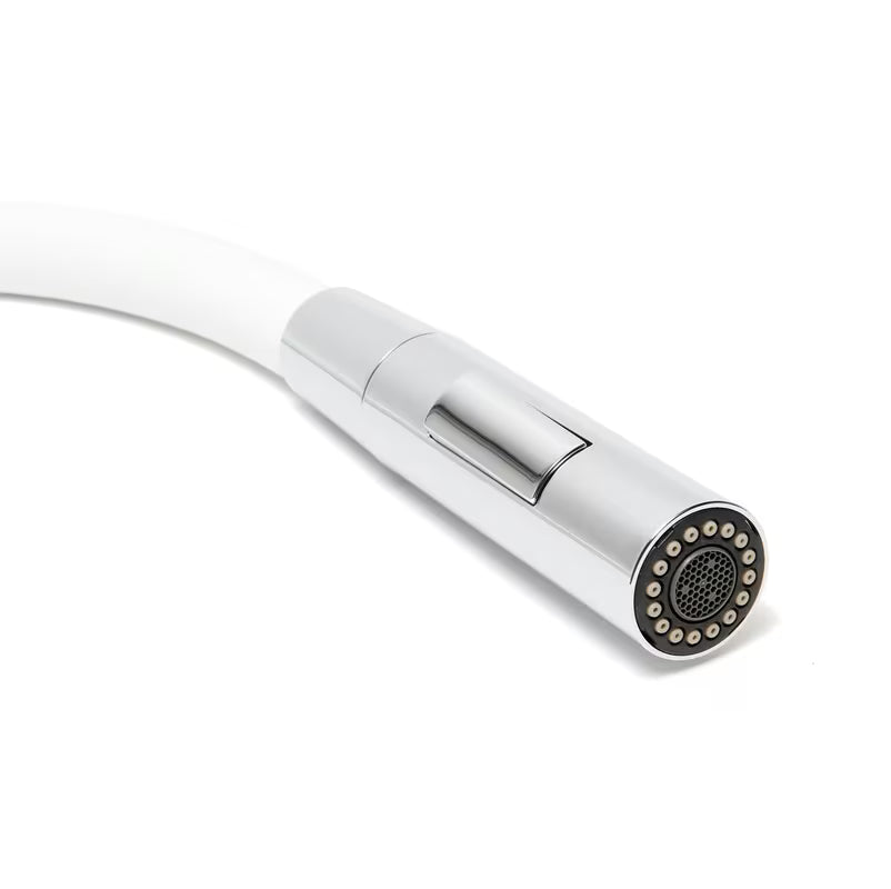 Mat bijelo rame S-line Pro minimalističkog dizajna pro za kupaonicu ili kuhinju.