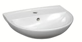 Viseće keramički umivaonik S-Line Pro 49,5 x 38,5 cm u bijeloj boji s preljevom i otvorom za pro slavinu