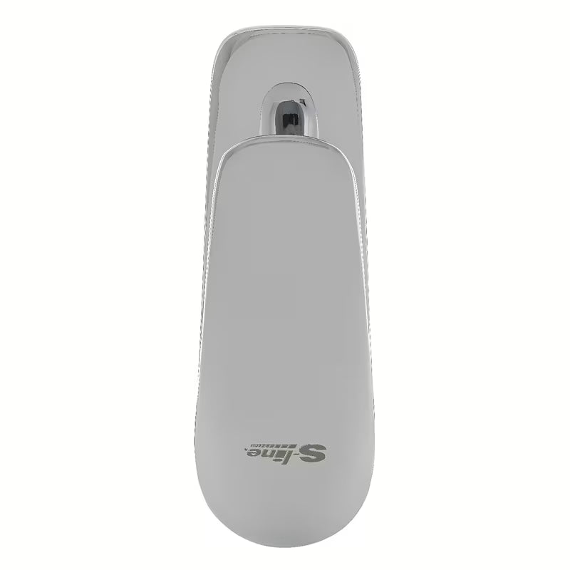 Kromirana jednoručna baterija stojeća miješalica za umivaonik S-Line Pro bez odvoda zaobljenog dizajna.