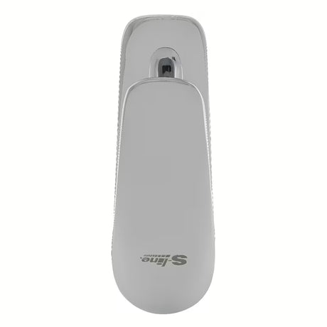 Kromirana jednoručna baterija stojeća miješalica za umivaonik S-Line Pro bez odvoda zaobljenog dizajna.