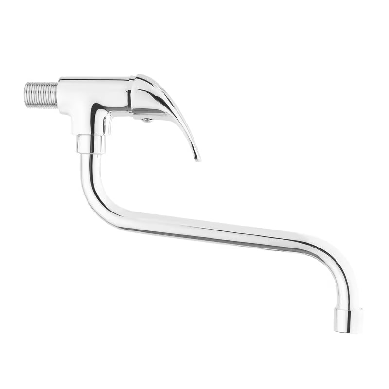 Kromirani zidni jednoručni ventil za umivaonik S-Line Pro s okretnim izljevom