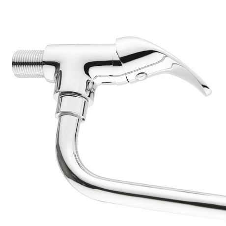 Kromirani zidni jednoručni ventil za umivaonik S-Line Pro s okretnim izljevom