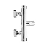 Termostatska zidna miješalica za kadu S-Line Pro u kromiranoj izvedbi sa zaobljenim dizajnom.