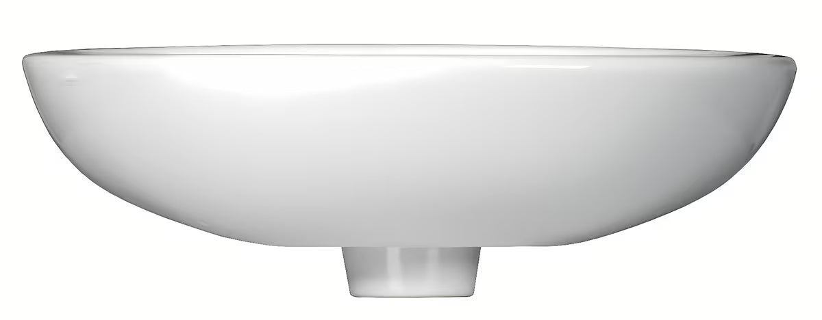 Viseće keramički umivaonik S-Line Pro 49,5 x 38,5 cm u bijeloj boji s preljevom i otvorom za pro slavinu