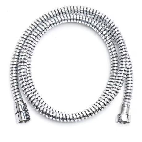 Tuš crijevo S-Line 1,5 m s crno-srebrnim crijevom i navojem G 1/2.