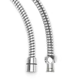 Tuš crijevo S-Line 1,5 m s crno-srebrnim crijevom i navojem G 1/2.