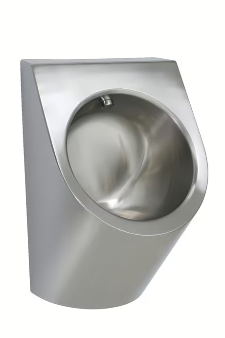 Nehrđajući viseći pisoar Sanela Supersteel sa senzorom i mat površinom