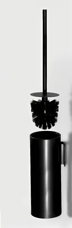 Crna ČETKA za Wc Sanela s mogućnošću montaže lijepljenjem ili bušenjem