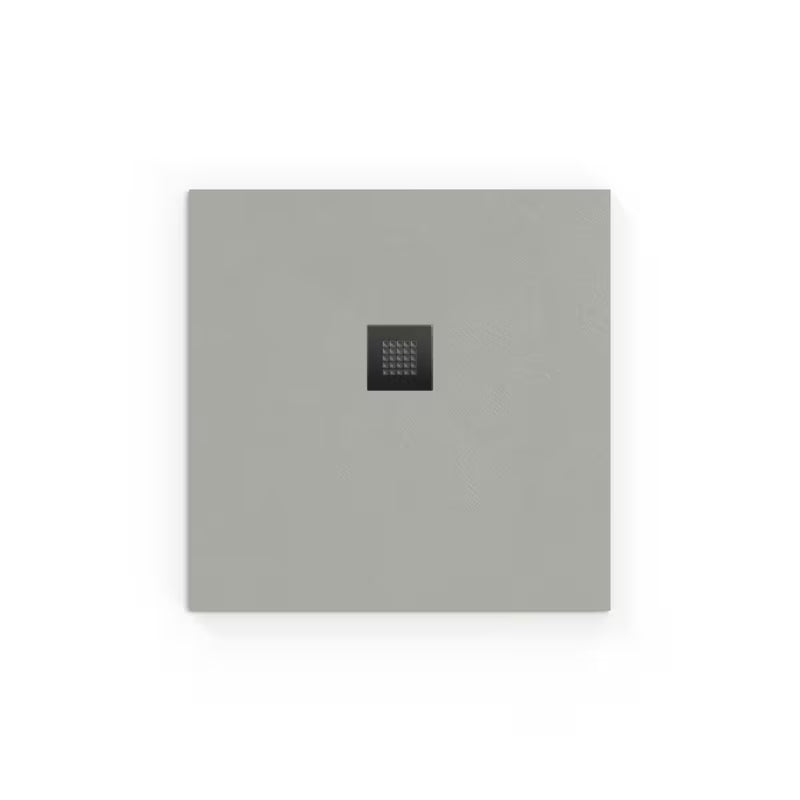 Kvadratna tuš kada SAT Alek 90x90 cm od lijevanog mramora u boji gris