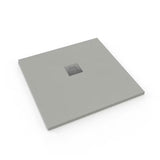 Kvadratna tuš kada SAT Alek 90x90 cm od lijevanog mramora u boji gris
