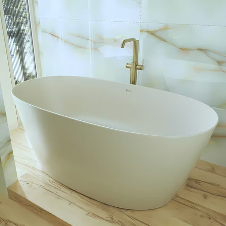 Samostojeća kada  SAT Aula od lijevanog mramora dimenzija 160x78,7 cm