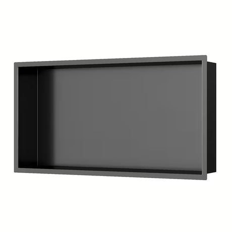 Tuš niša SAT Aurum od nehrđajućeg čelika 304 u boji gun metal s okvirom