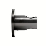 Fiksni nosač ručnog tuša SAT Aurum s okruglim dizajnom u brušenoj obradi gun metal.