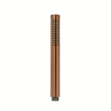 Ručni tuš SAT Aurum u izvedbi rose gold brushed s okruglim dizajnom i ergonomskom ručkom.