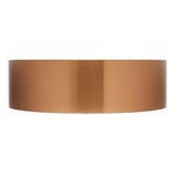 Okrugli umivaonik na ploču SAT Aurum 38 cm u brušenoj rose gold boji s tankim stijenkama