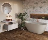 Okrugli umivaonik na ploču SAT Aurum 38 cm u brušenoj rose gold boji s tankim stijenkama