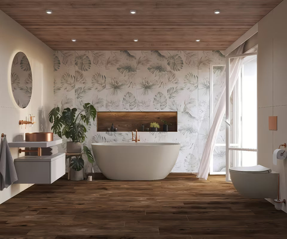 Okrugli umivaonik na ploču SAT Aurum 38 cm u brušenoj rose gold boji s tankim stijenkama